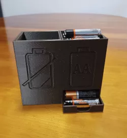 AAA and AA Battery Storage