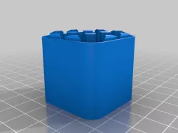 AAA Battery Case Bottom