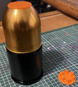 Airsoft 40mm grenade cap