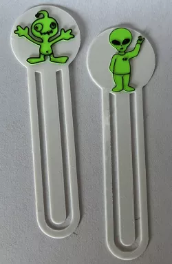 Alien Bookmarks