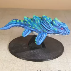 Alien Space Whale Miniature