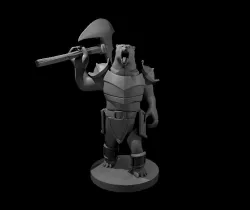 Armored Werebear