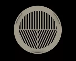 Bahtinov mask for Nikon AF-S 300mm f/2.8 IF-ED