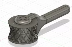 Barbeque sausage cutter
