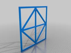 Bed level test (290mm x 290mm)