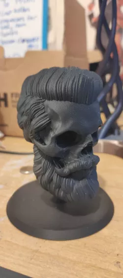 Better stand for bearded skull