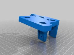 Biqu h2 mount with EZABL mount for Ender 6