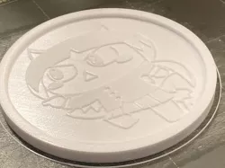 Bombergirl Asagi drink coaster ボンバーガール アサギ ドリンクコースター