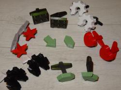 Boutons De Manchette 3D Animaux - Vert - Laiton - 14x25mm - Neuf Avec Emballage