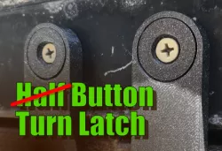 Button Turn Latch