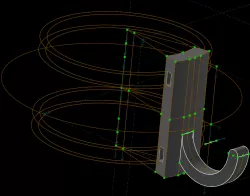 Cable Tie Pole Hooks