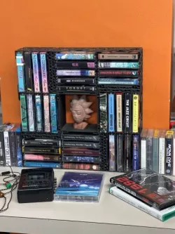 Cassette organizer for Ikea Kallax Cubes