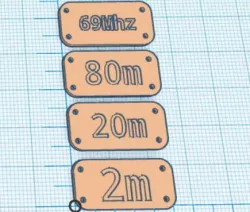 Coax-cable markers