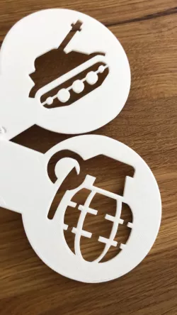 Coffee stencils
