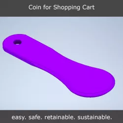 Coin for Shopping Cart