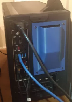 Computer Exhaust Fan Duct
