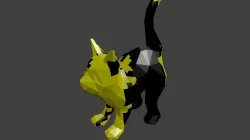 Customizable Brownian Noise Cat