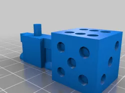 dice bot with smile