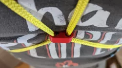 Drawstring gym bag clip
