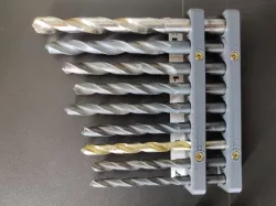 Drill bit organiser for 7mm-12mm