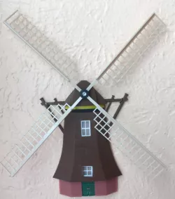 Dutch Windmill Wall Decor
