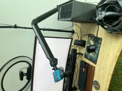 Elgato mic arm microscope holder