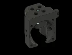 EVA3 dragon hotend mount (Hex)