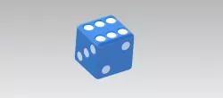 Every time 6 playing cube