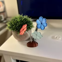 Filament Sample Simple Flower