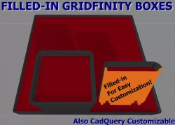 Filled-in Gridfinity Boxes (For Customization)