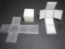 Foldable Cube - Print Flat