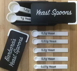 "Forkish" Yeast Spoons