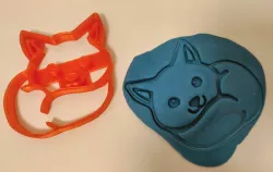 Fox cookie cutter