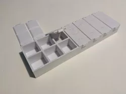 Full week Am Pm Pillbox