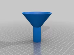 funnel with a wide mouth