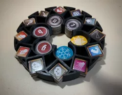 Gloomhaven Status and Scenario Marker Holder