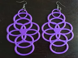 Heart Rings Earrings