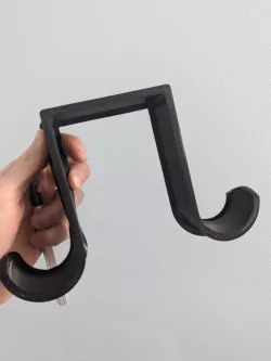 Heavy Duty Double 3.5" Cubicle Hook