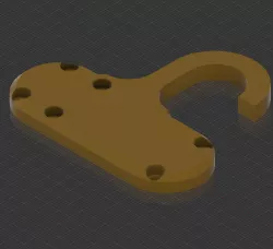 Holder for Smart Filament Sensor (by BigTreeTech) for top spool (e.g. Artillery Sidewinder)