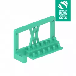 Holder for Socket Wrench Set 28pcs 1/4" with Extension Bar and Sockets for Wall Mount 007