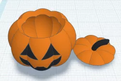 Jack O Lantern Candy Dish