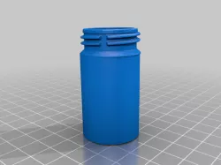 Jar for standard soda caps 