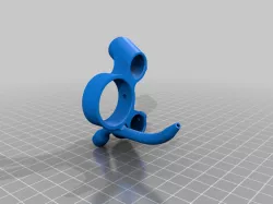 just another K40 AirAssist Nozzle with 12mm Croshair Laser mount