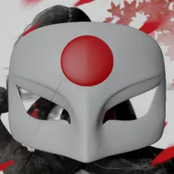 Katana Inspired Mask 