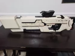 Khan Rifle Concept from Marvels The Exiles