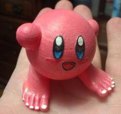 Kirby with no shoes