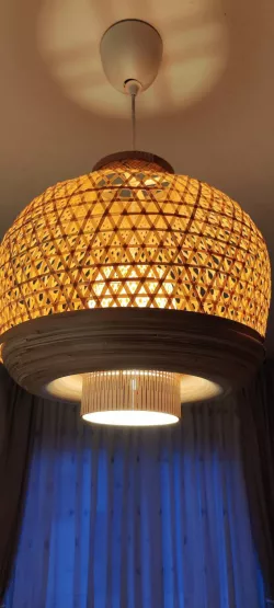 Lamp shade mod for IKEA MISTERHULT and Tradfri globe