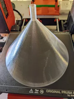 Large vase mode funnel