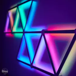LED Wandleuchte Inspiriert durch Nanoleaf Lines