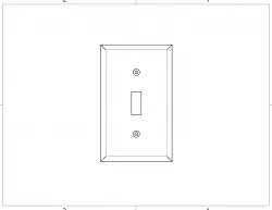 Light switch cover